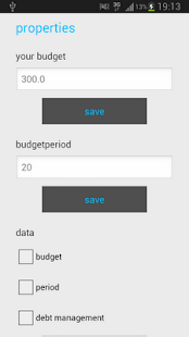 Budget Management - screenshot thumbnail