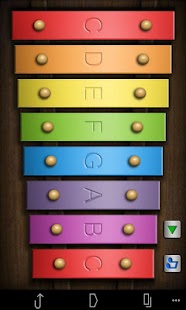 Android application Xylophone screenshot