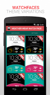 【免費個人化App】Weather Wear Watch Face-APP點子