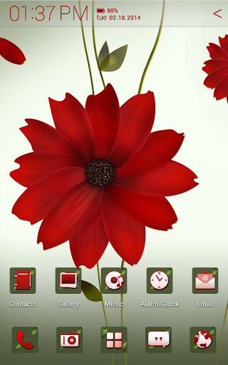 A Flower Atom theme