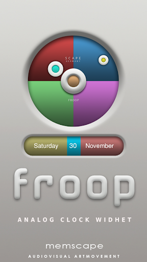 FROOP Clock Widget