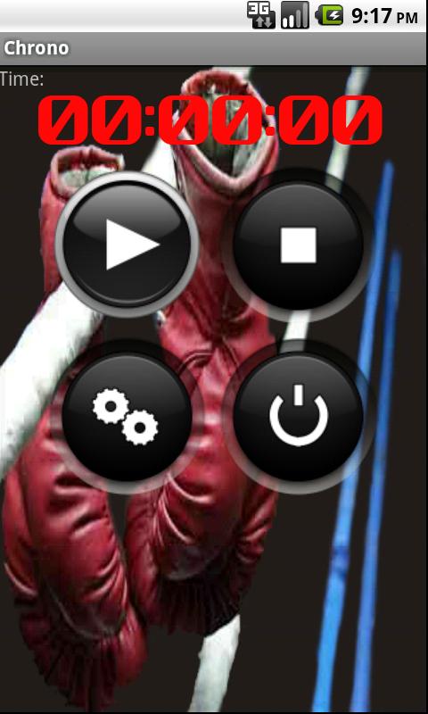 Android application Timer Boxing screenshort