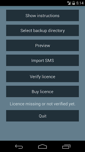 iPhone SMS import to Android