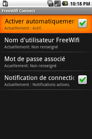 FreeWifi Connect Screen 3