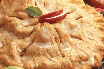 Maple-Frosted Apple Pan-Tart