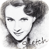 Photo Sketch Cartoon Portrait icon