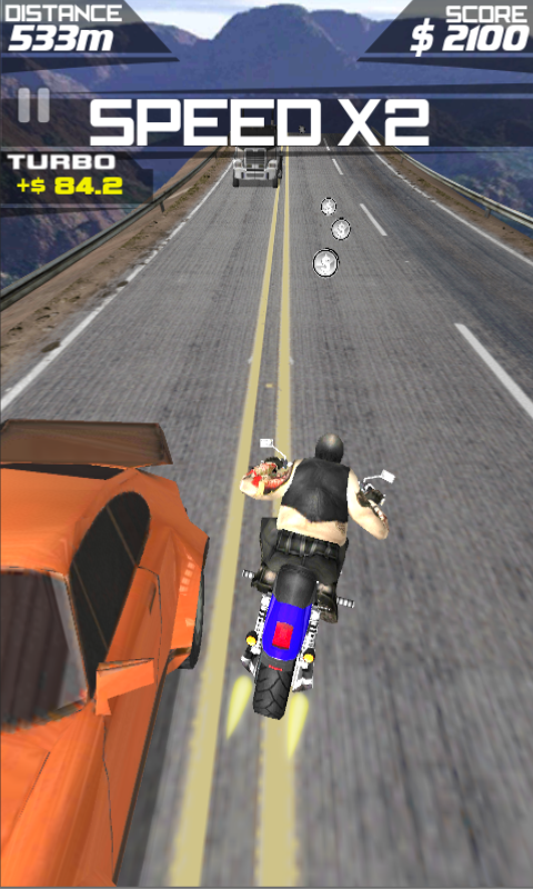 MEGA MOTO RACING 3D Screen 2
