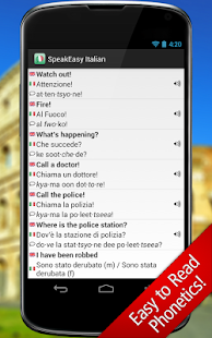 SpeakEasy Italian ~ Phrasebook(圖5)-速報App