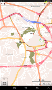 Penjejak Lokasi Makkah GPS Screenshots 2