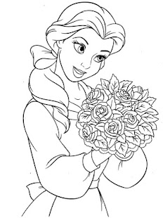 Hay Princess Day Coloring