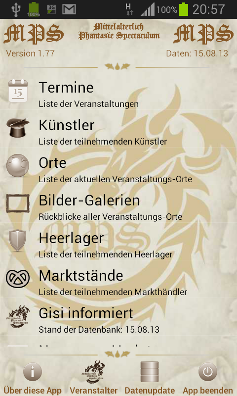 Android application MPS screenshort