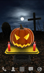 Halloween Pumpkin 3D Live Wallpaper(圖1)-速報App