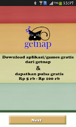 getnap :PULSA GRATIS 5rb-100rb poster 2
