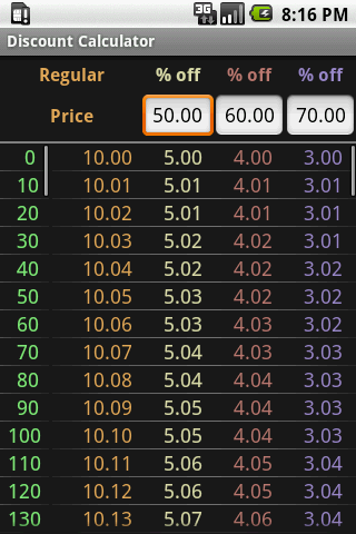 Discount Calculator