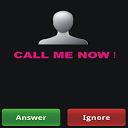Fake Call [Call Me Now] mobile app icon