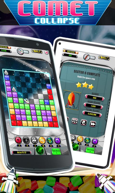 Comet Collapse Deluxe Screen 3