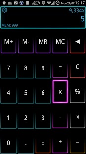 How to mod SCalc Neon Rainbow theme patch 1.0 apk for pc