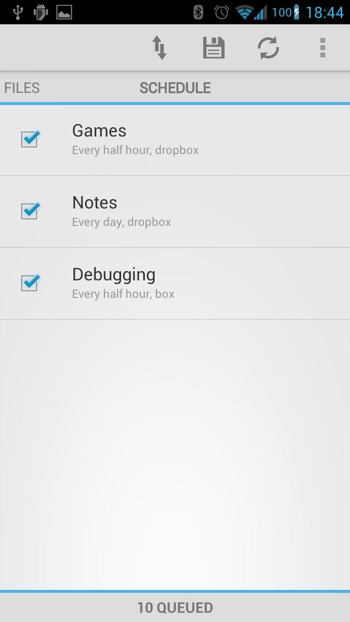 DataSync+ Screen 1
