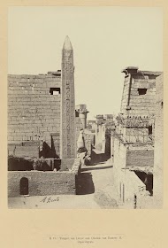 Obelisk van Ramses II bij de Luxortempel