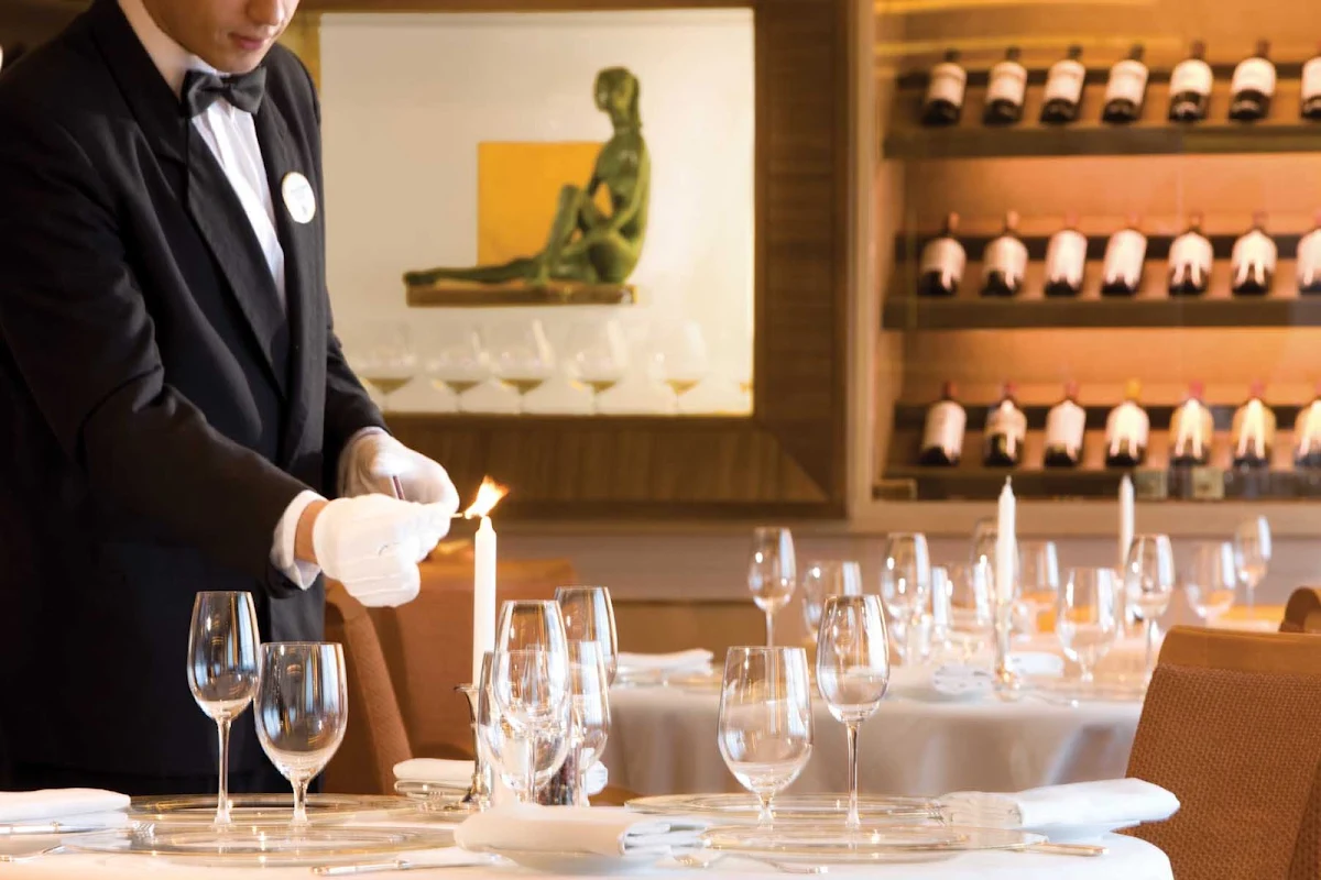 Silversea_Le_Champagne_2 - Enjoy a singular meal at Le Champagne on board your Silversea cruise. It's the only wine restaurant by Relais & Châteaux at sea.