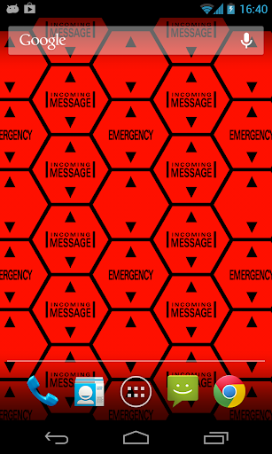 Hexagon Battery Indicator LWP