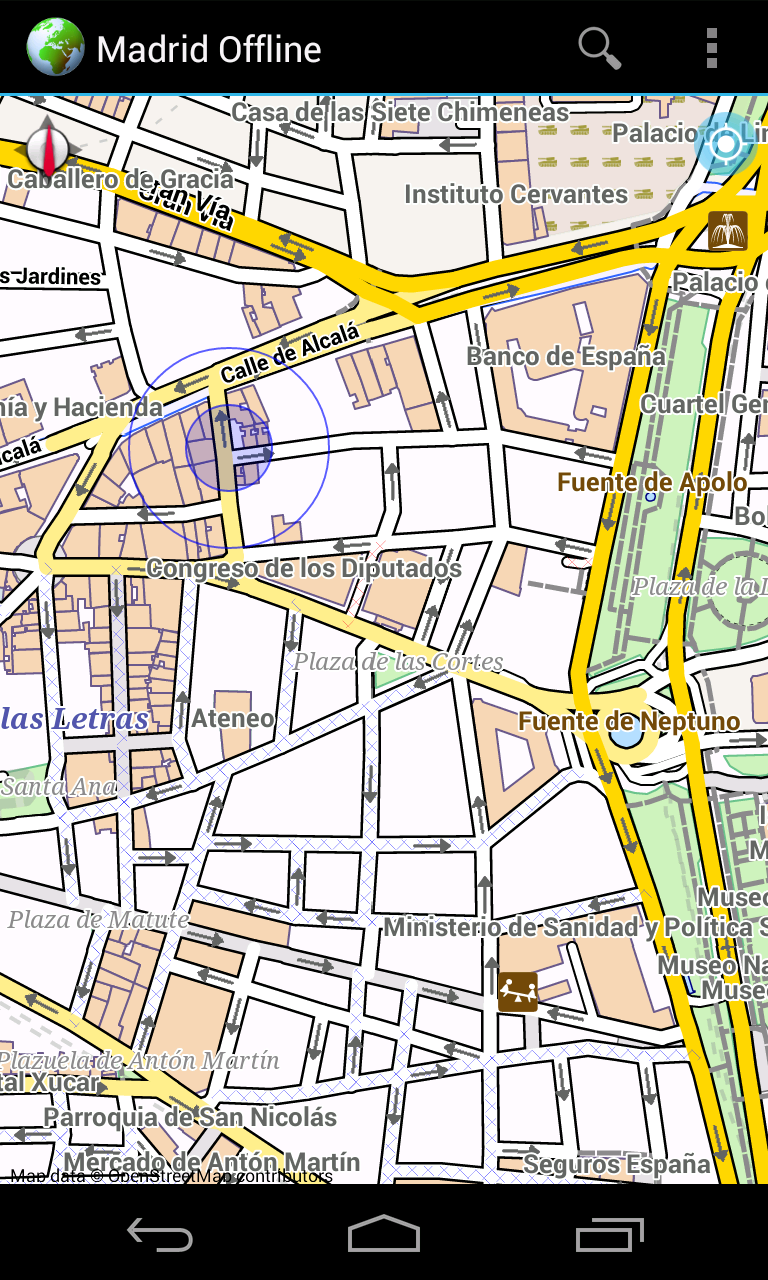 Offline Map Madrid Screen 2