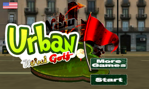 Android application 3d Urban Chaos City mini golf screenshort