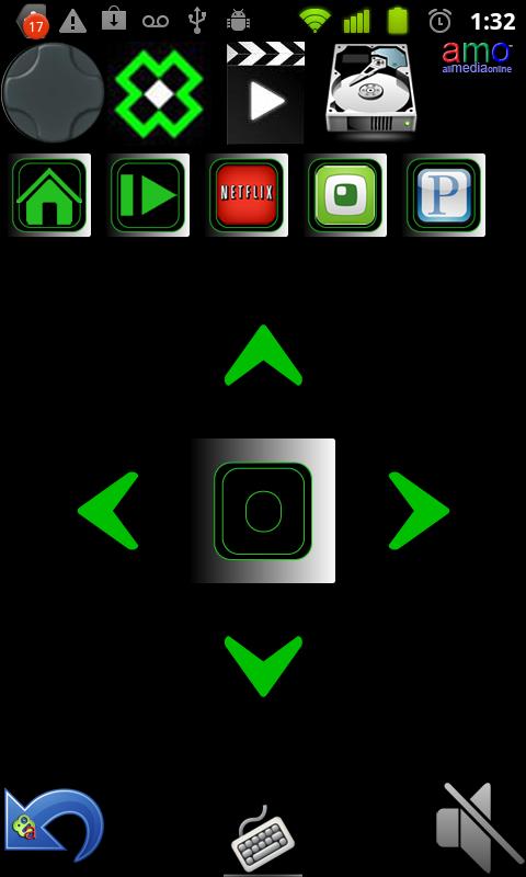 Android application a Boxee Remote Pro screenshort