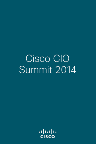 Cisco CIO Summit EMEAR