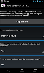 Shake Screen On Off PRO(圖1)-速報App