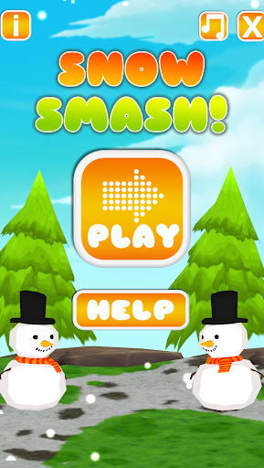 Snow Smash Ball Tossing Game