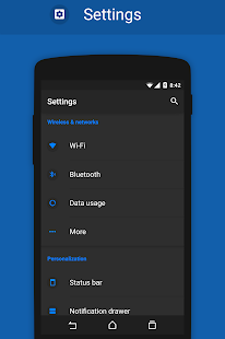 How to install BLUE MATTE CM12/CM11 THEME Varies with device apk for laptop