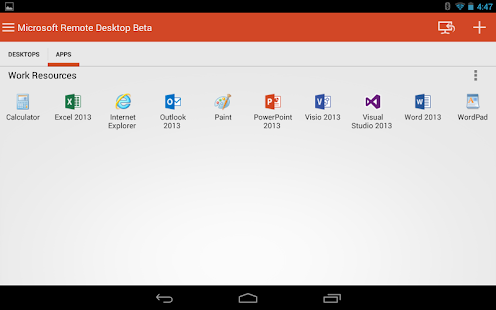   Microsoft Remote Desktop Beta- screenshot thumbnail   