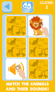 Animal&their sound:Memory game Screenshots 6