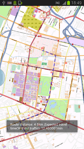 Jakarta Offline Map Routing