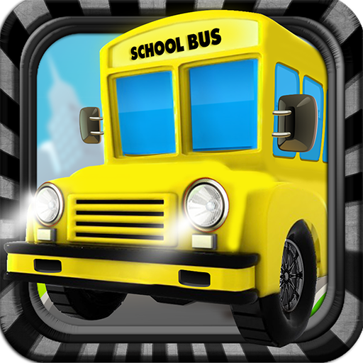 Crazy School Bus Sim 2D LOGO-APP點子