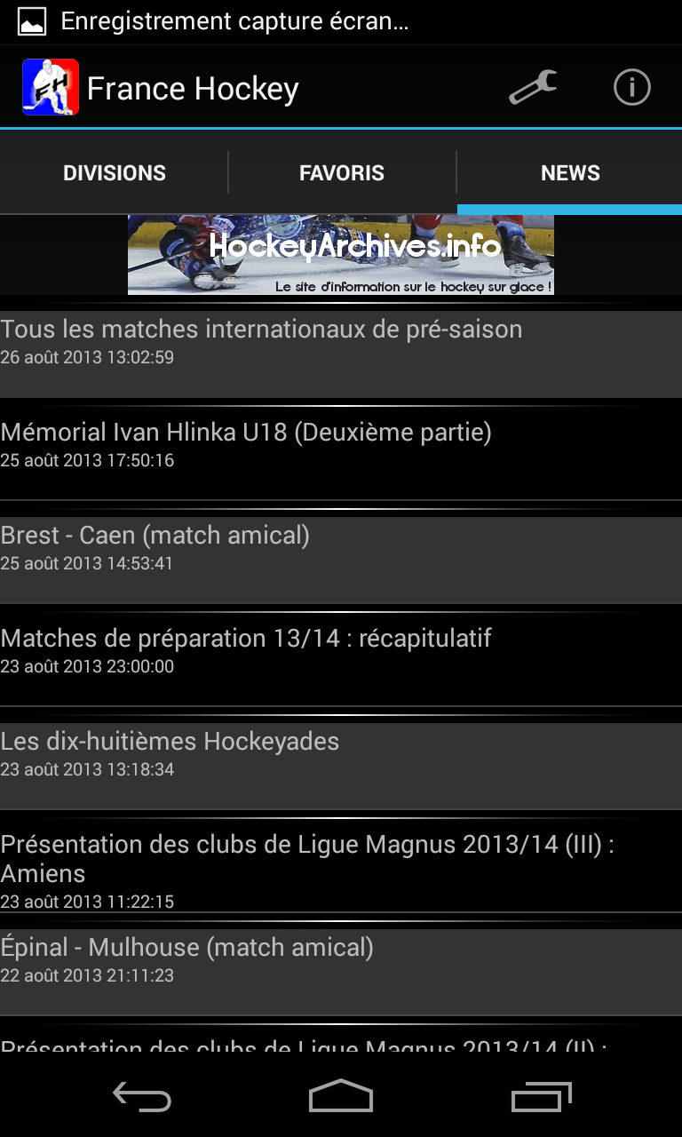 France Hockey Screen 3