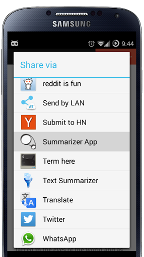 Summarizer App