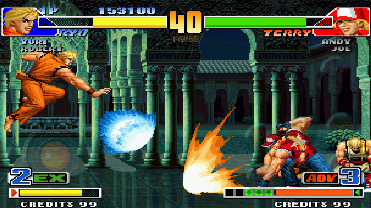 THE KING OF FIGHTERS '98: captura de tela