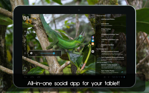 SocialFrame Free HD(Slideshow)