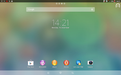 XPERIA™ Clean Foggy Theme poster 5