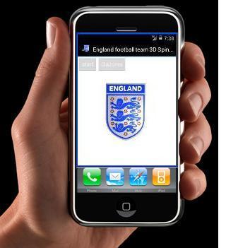 England football team 3D A