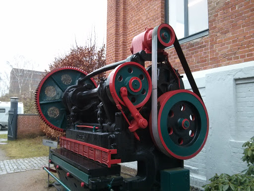 Maschine am alten Gaswerk