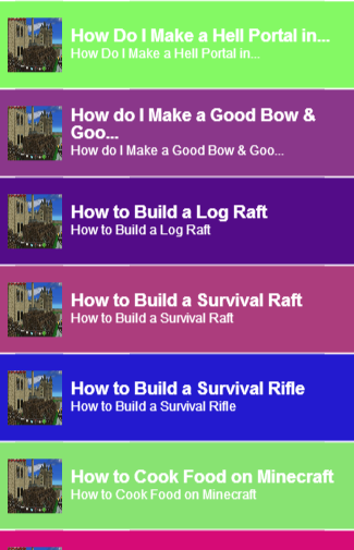 Guide For Survival Craft