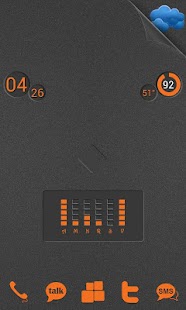 Free Download AMP Skins: Pressed Orange APK for Android