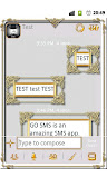 GO SMS Golden Vintage Light