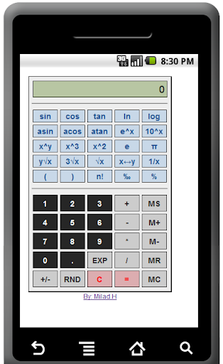 Professional Calculator