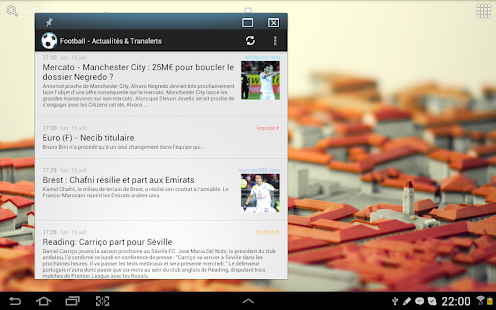 Football - Actus & Transferts Screenshots 1