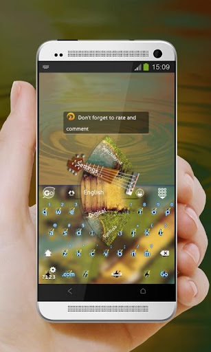 【免費個人化App】嬉皮吉他 GO Keyboard-APP點子