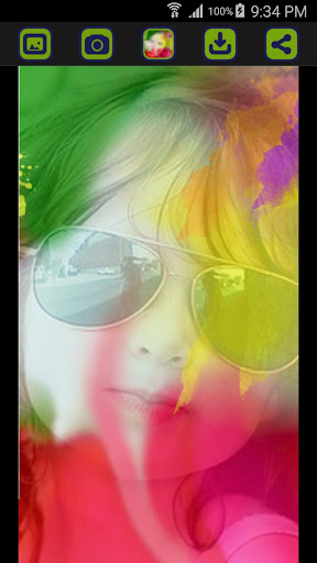 My Holi Photo